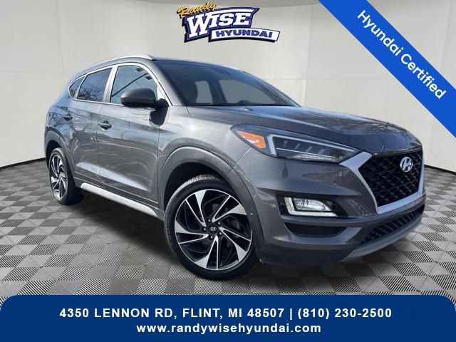 Certified 2021 Hyundai Tucson Sport image 1