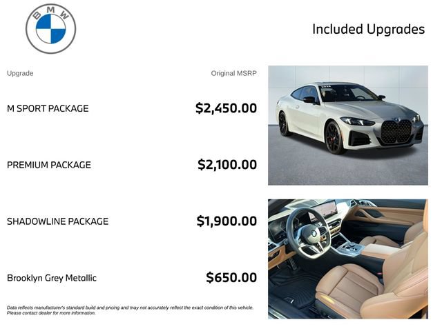Used 2026 BMW 430i xDrive Coupe w/ M Sport Package AWD/4WD image 3