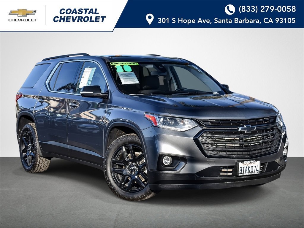 Used 2020 Chevrolet Traverse LT image 1