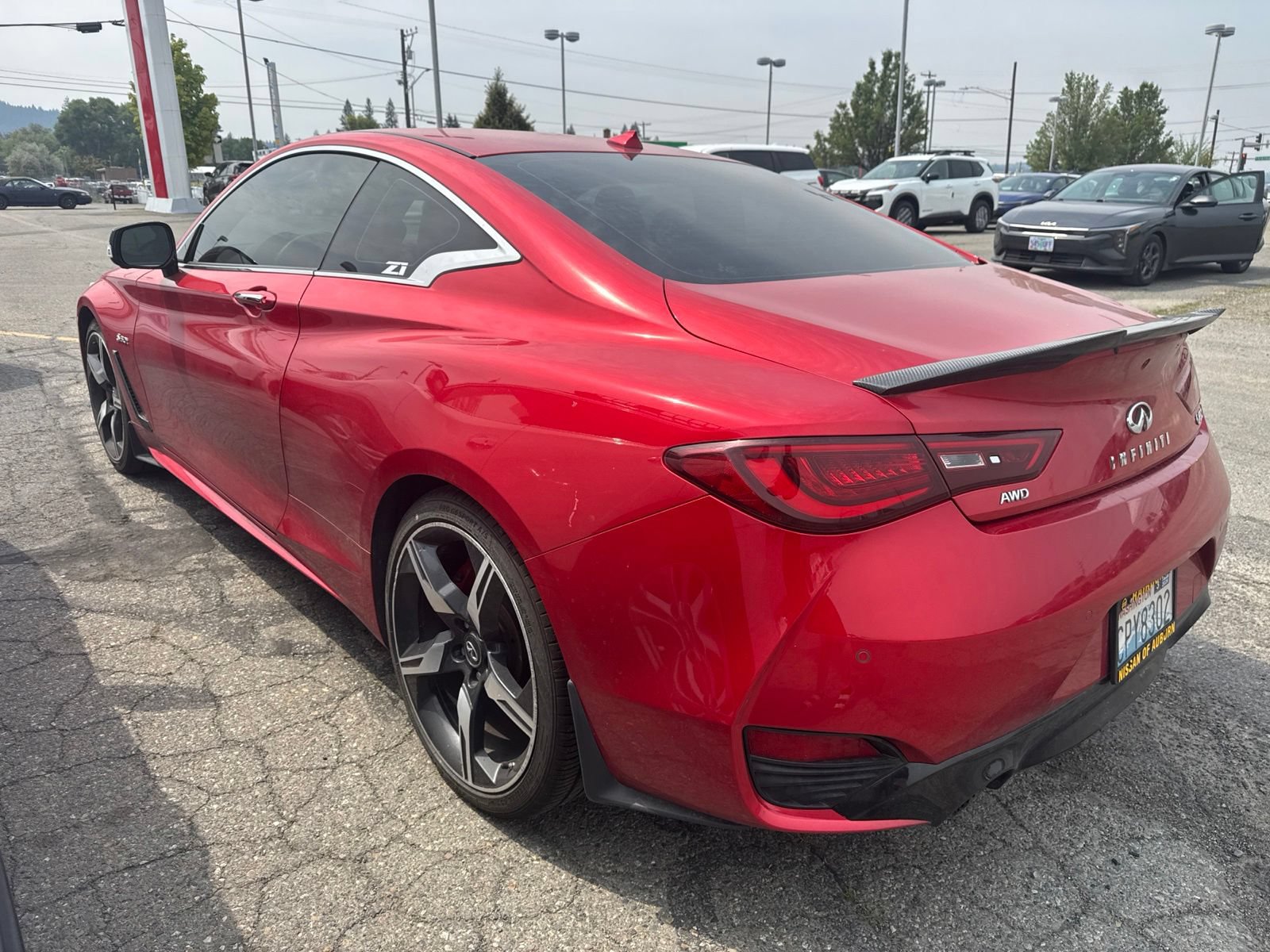 Used 2018 INFINITI Q60 Red Sport 400 w/ Pro Active Package AWD/4WD image 8
