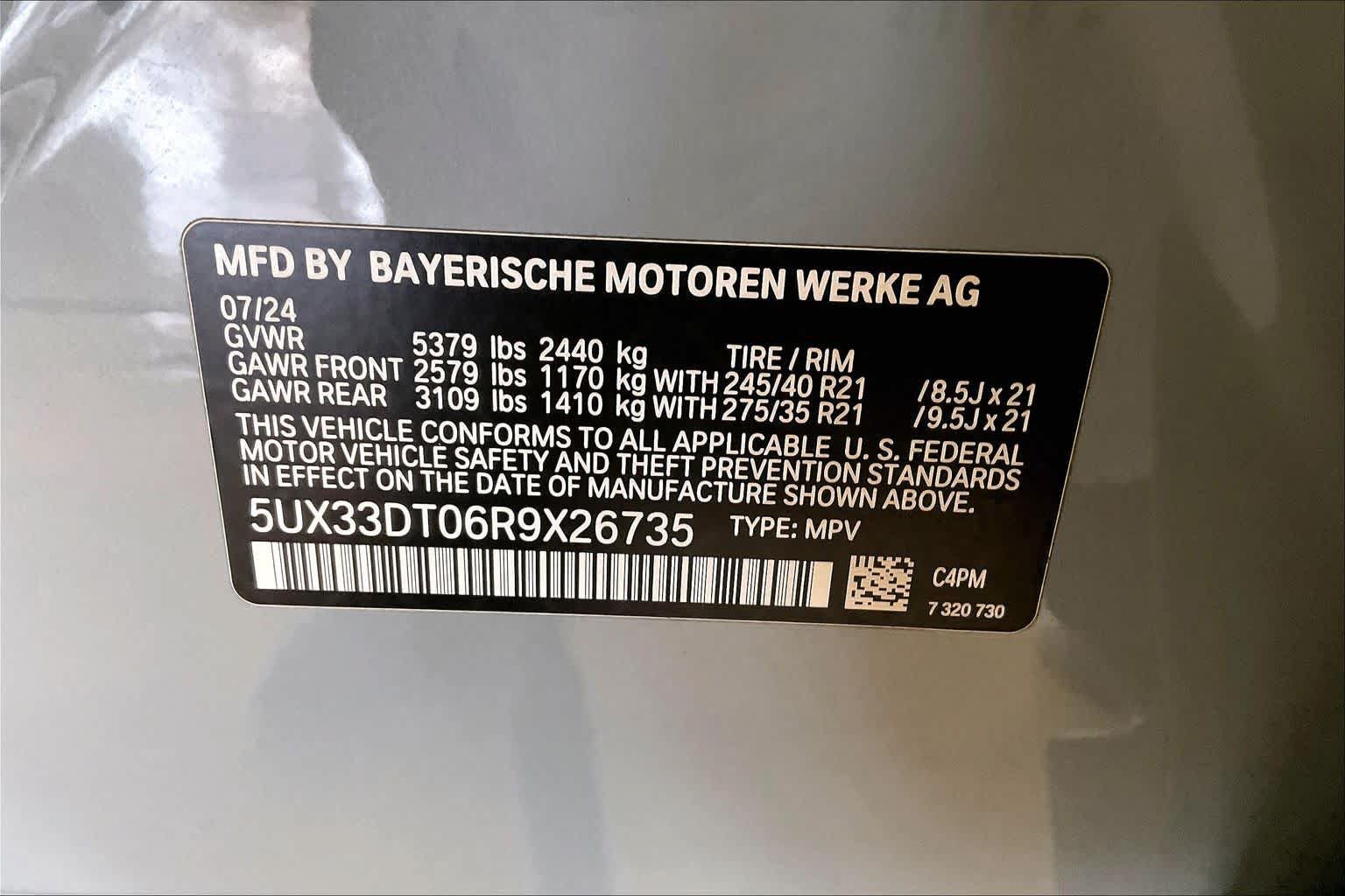 Used 2024 BMW X4 xDrive30i w/ Premium Package AWD/4WD image 32