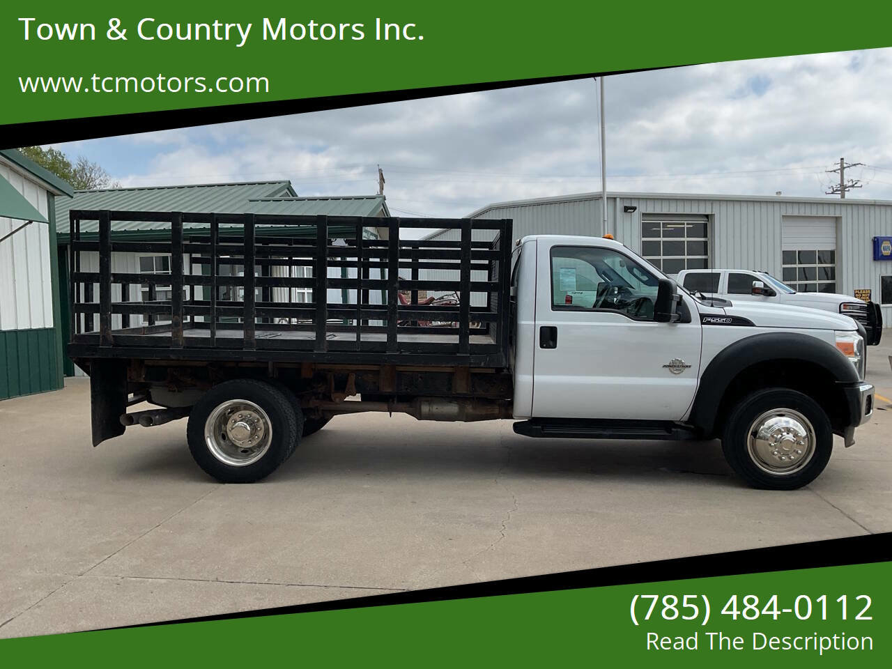 Used 2012 Ford F550 4X2 2dr Regular Cab 140.8 200. w/ Payload Upgrade Pkg image 15