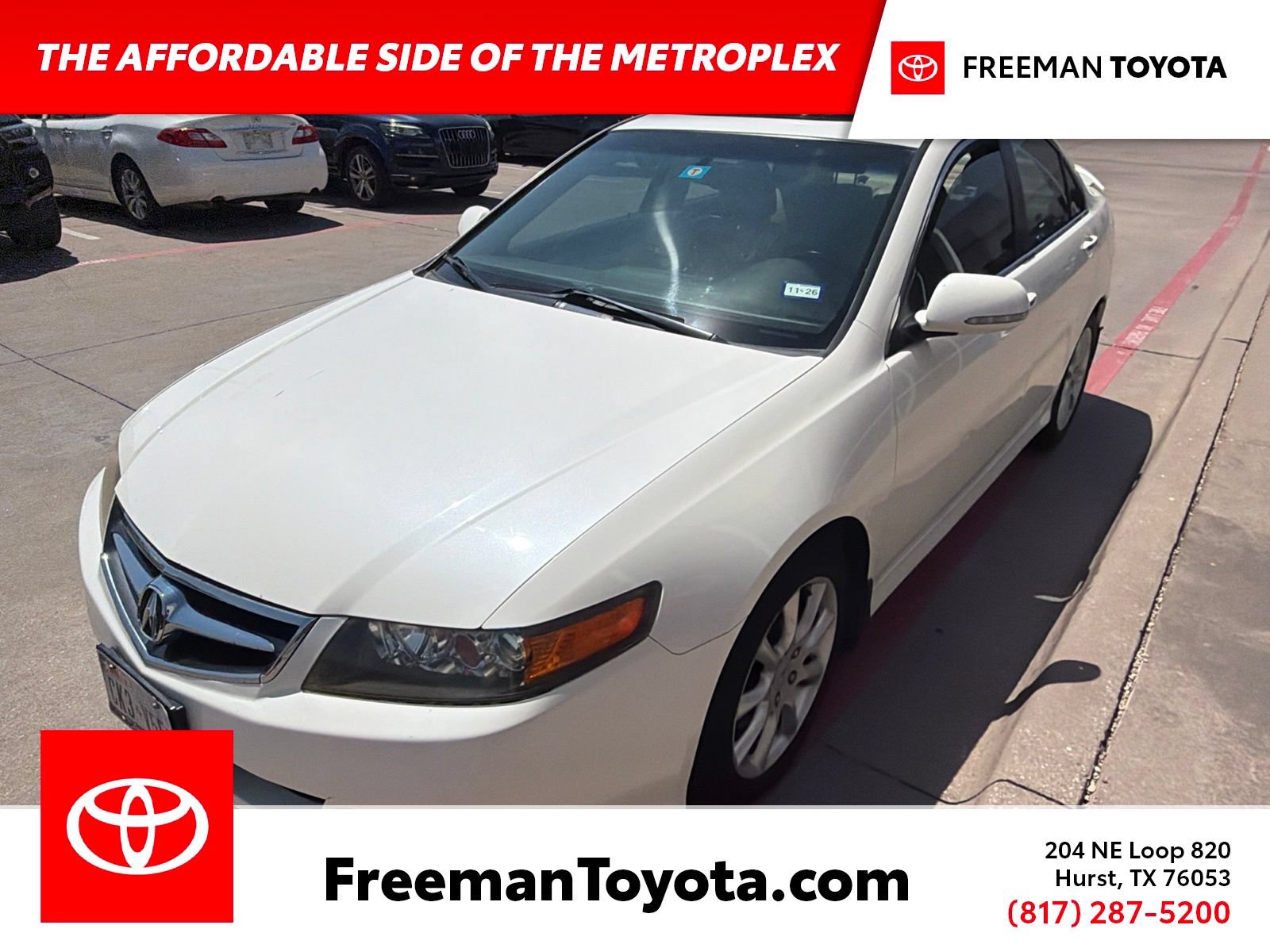 Used 2008 Acura TSX w/ Navigation