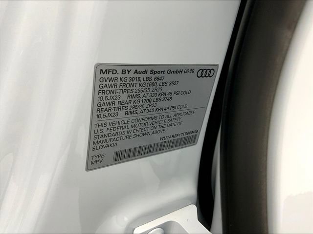 New 2026 Audi RS Q8 performance image 14