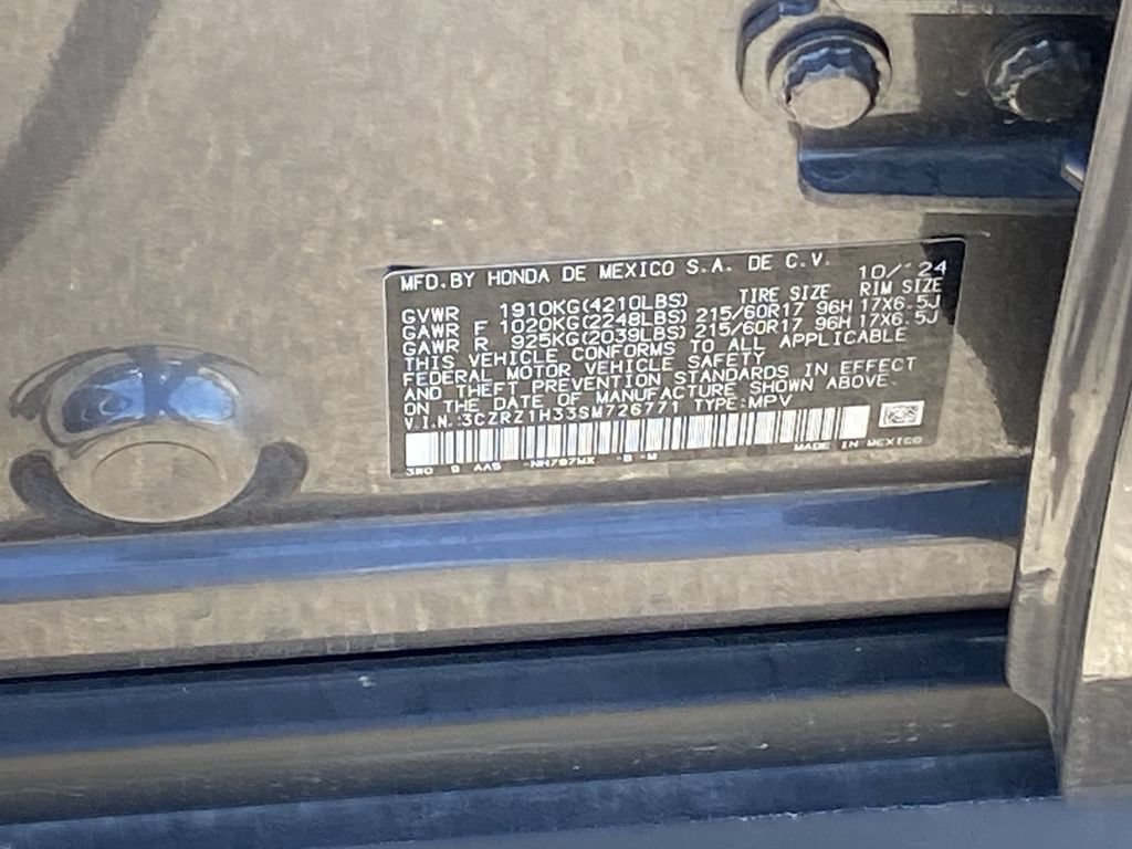 Used 2025 Honda HR-V LX image 29