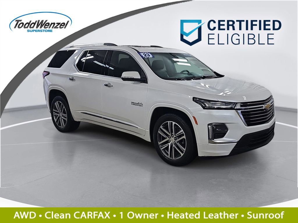 Certified 2023 Chevrolet Traverse High Country AWD/4WD image 1