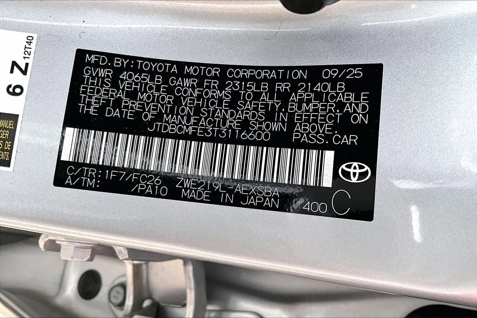 Used 2026 Toyota Corolla SE FWD image 33