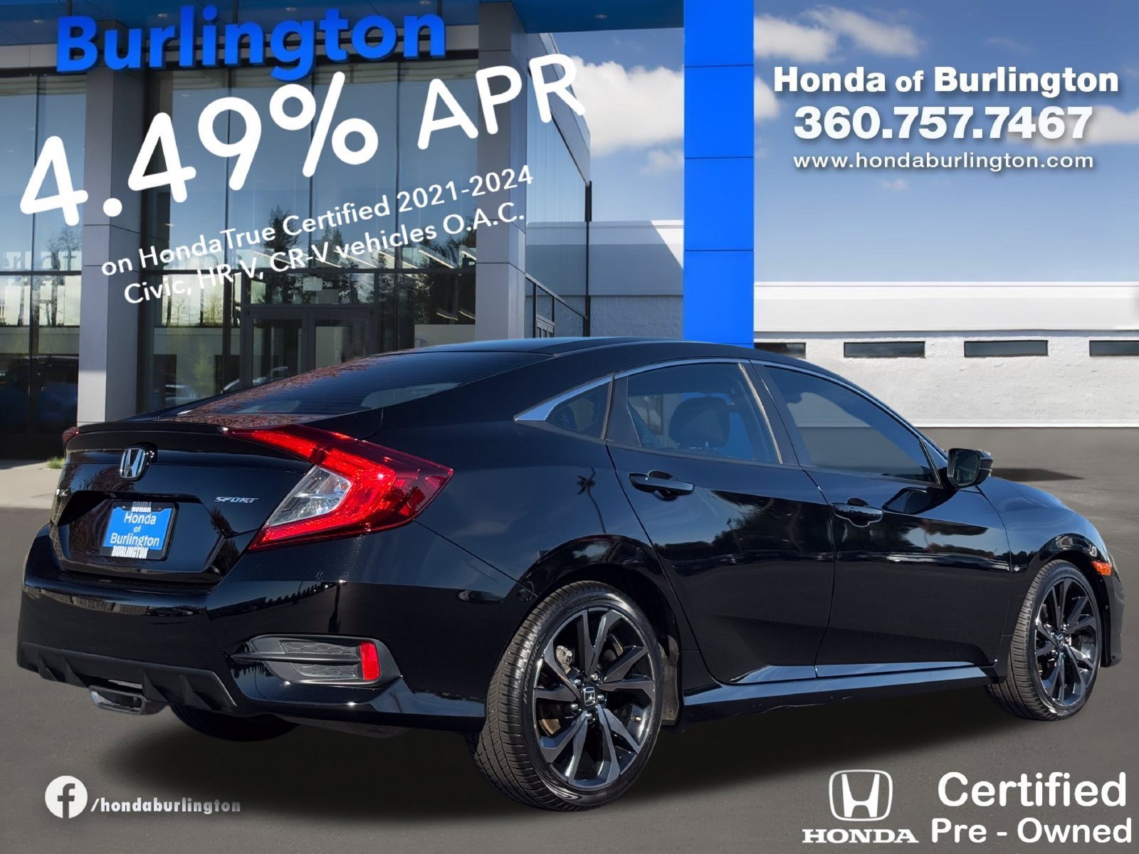 Used 2021 Honda Civic Sport image 7