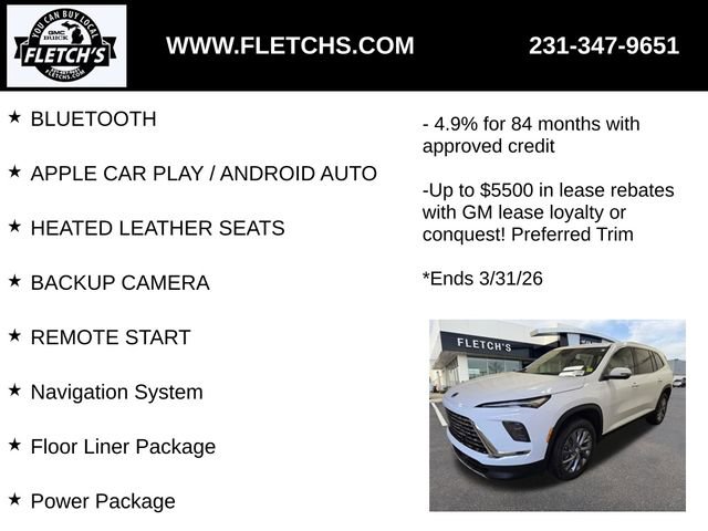 New 2026 Buick Enclave Preferred w/ Power Package AWD/4WD image 2