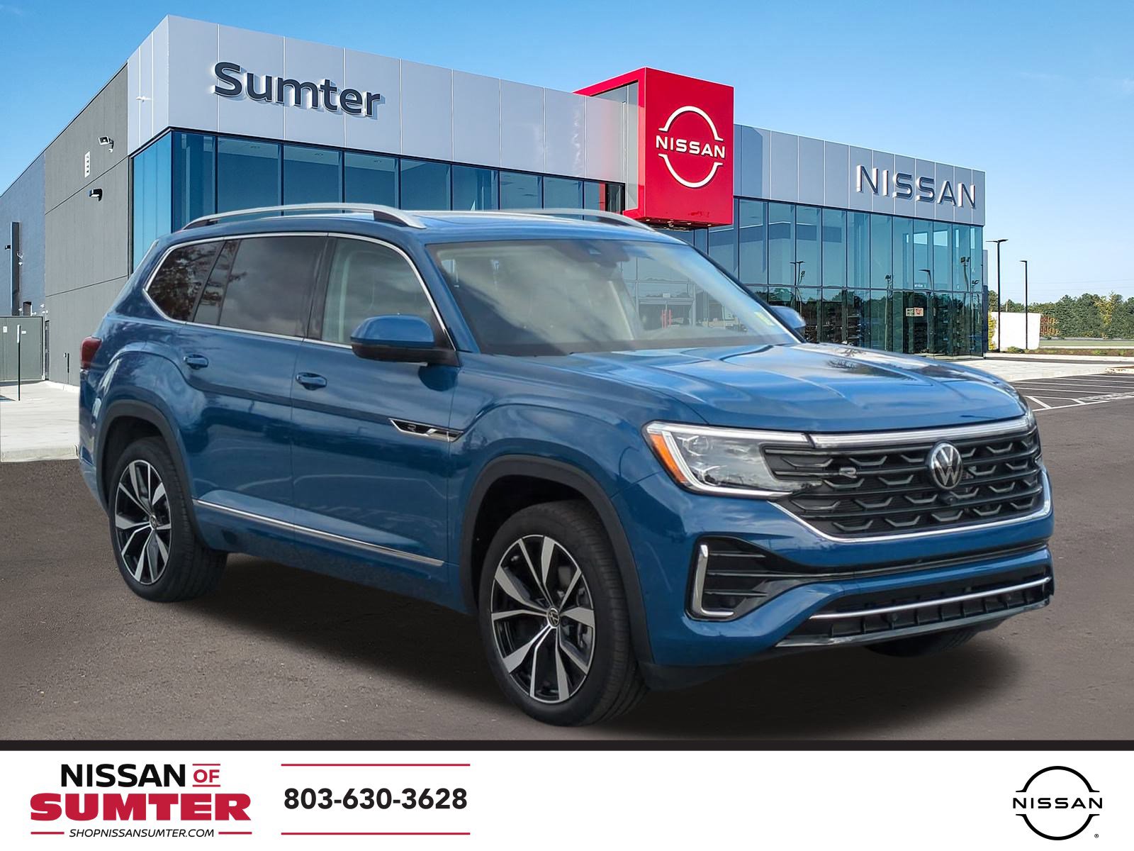 Used 2025 Volkswagen Atlas SEL Premium R-Line image 1