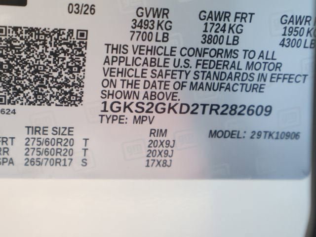 New 2026 GMC Yukon XL Elevation AWD/4WD image 35