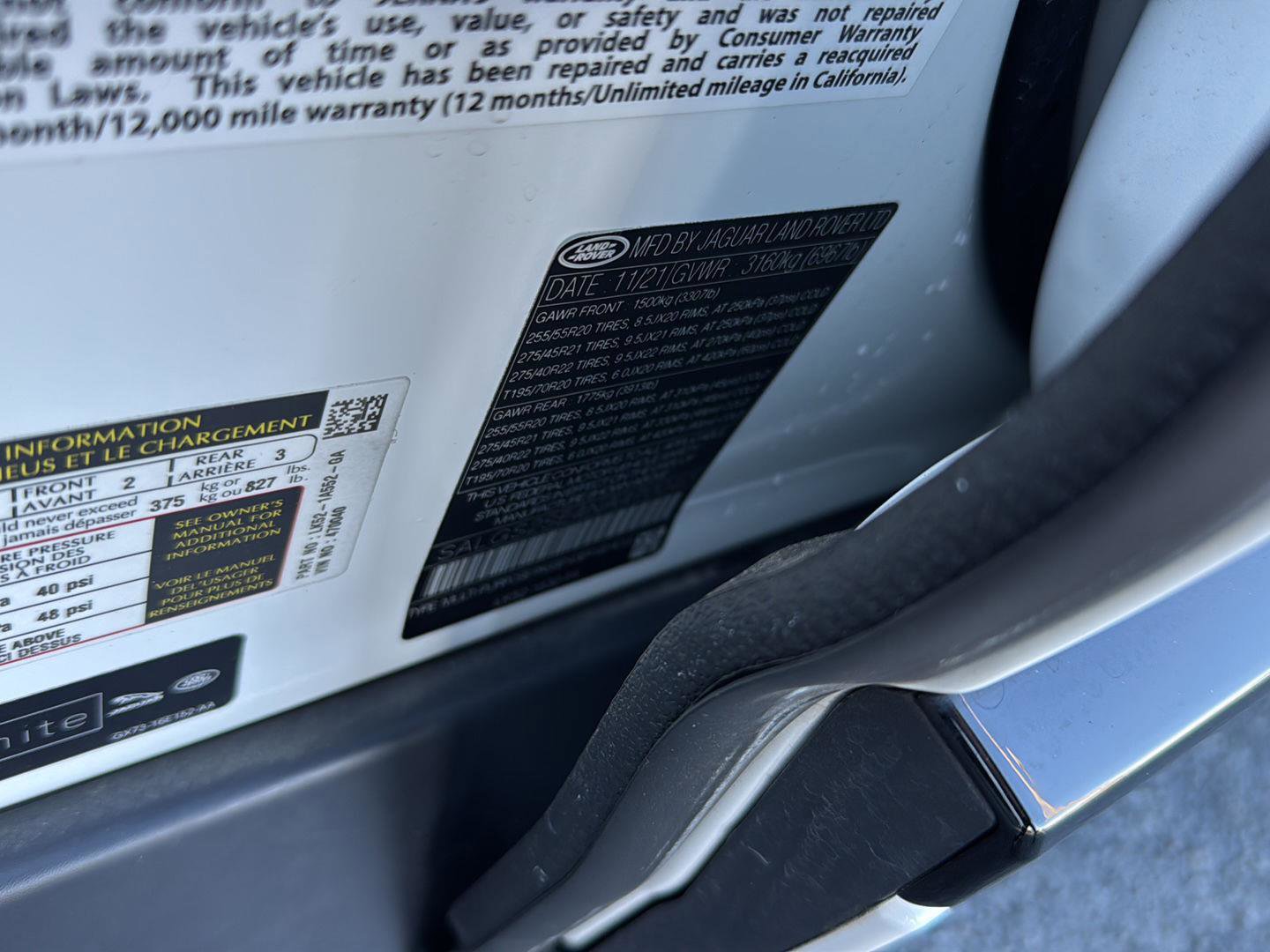 Used 2022 Land Rover Range Rover P525 Westminster Edition image 37