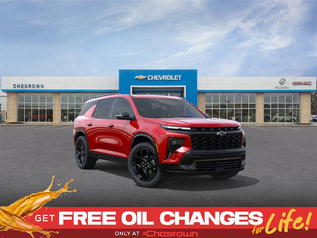 New 2026 Chevrolet Traverse RS w/ LPO, Floor Liner Package image 1