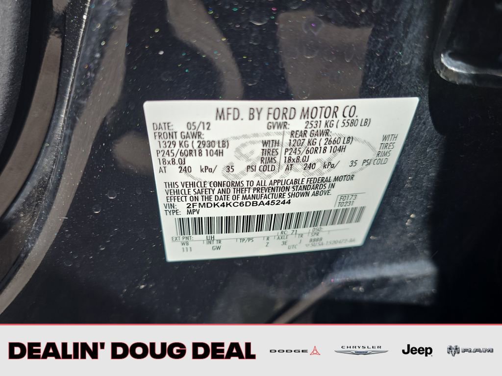 Used 2013 Ford Edge Limited image 29