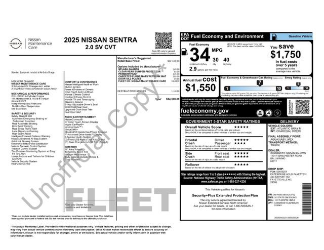 Used 2025 Nissan Sentra SV image 5