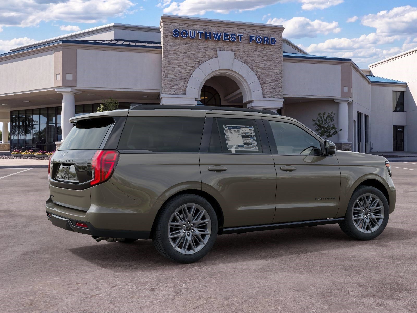 New 2027 Ford Expedition Platinum w/ Stealth Appearance Package RWD image 6