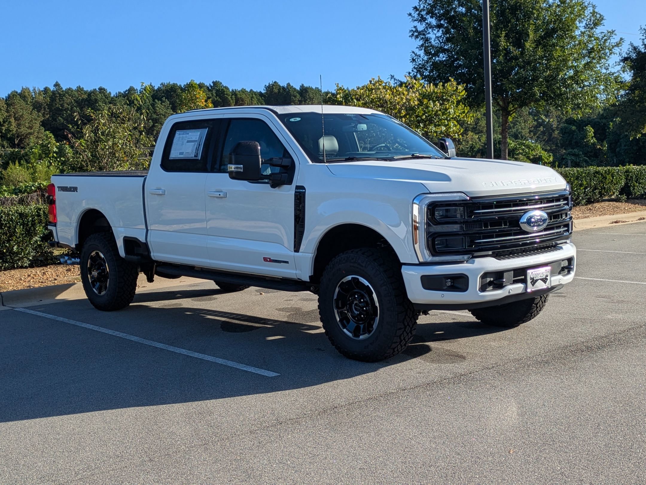 New 2026 Ford F250 Platinum w/ Tremor Off-Road Package image 1
