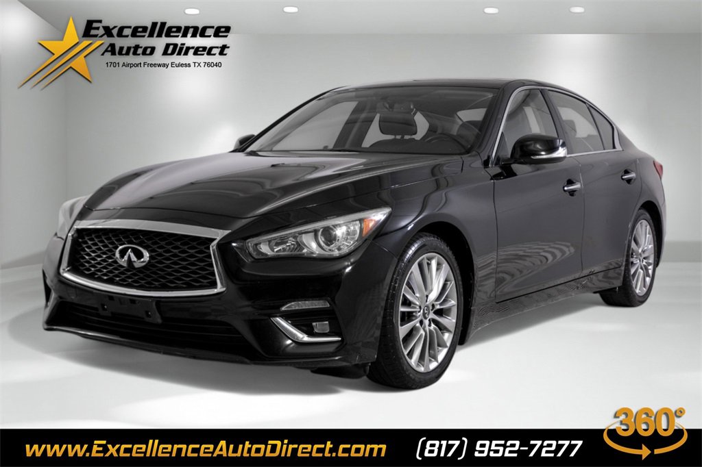 Used 2018 INFINITI Q50 Luxe w/ Cargo Package (L95)