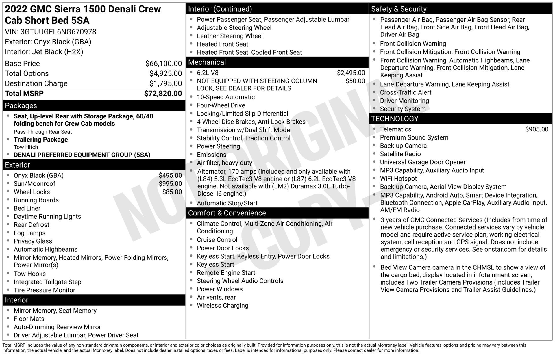 Used 2022 GMC Sierra 1500 Denali AWD/4WD image 4