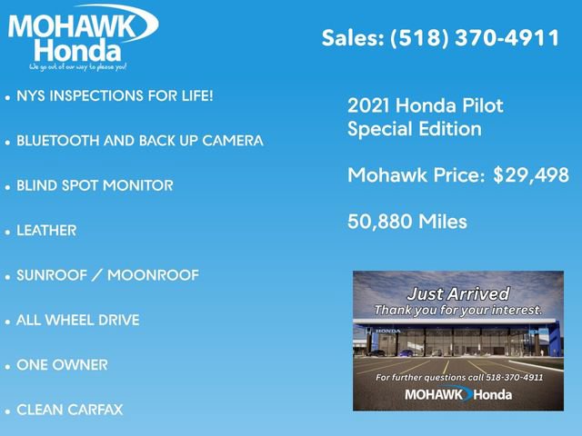 Certified 2021 Honda Pilot Special Edition image 4