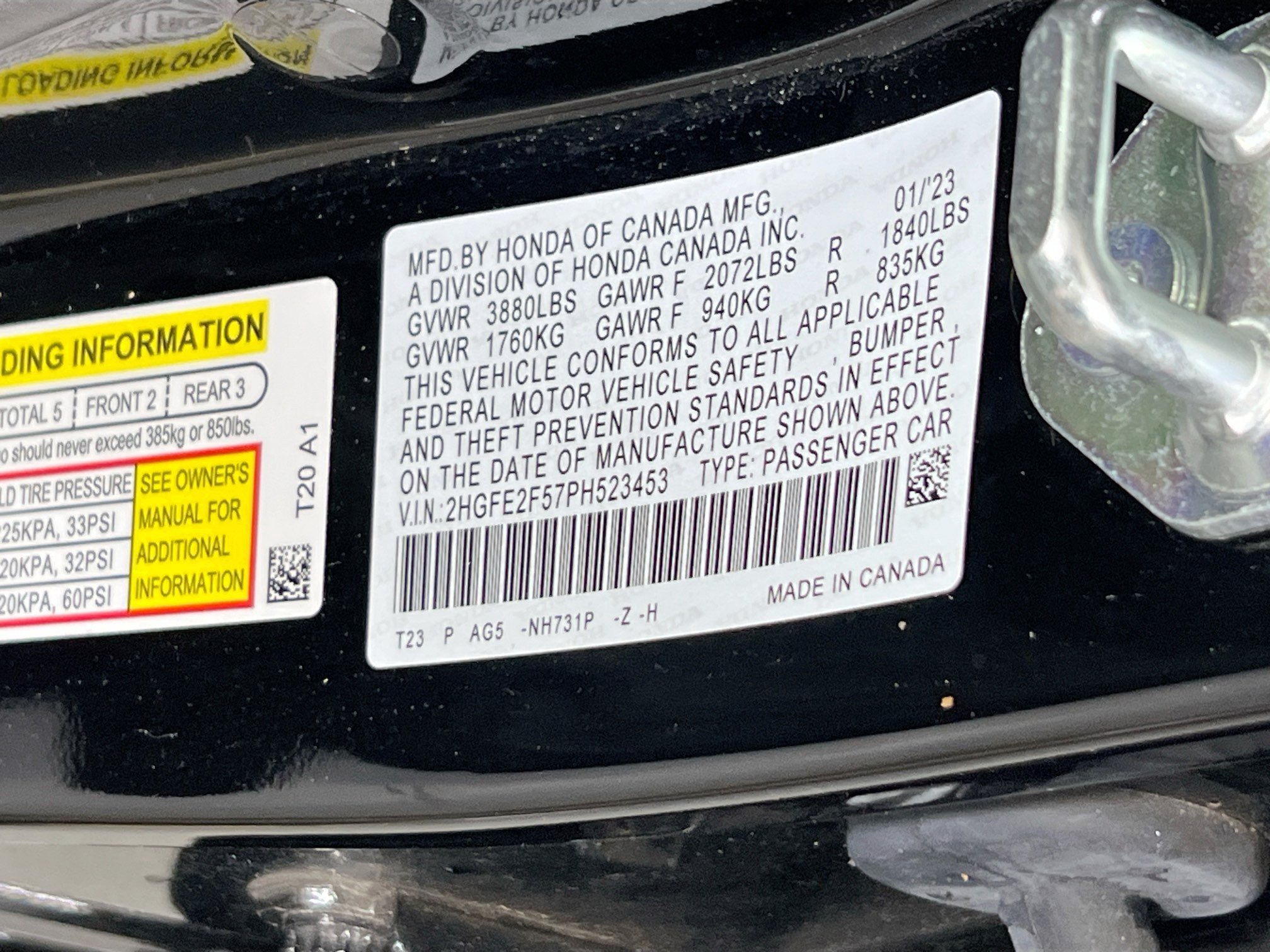 Used 2023 Honda Civic Sport image 29