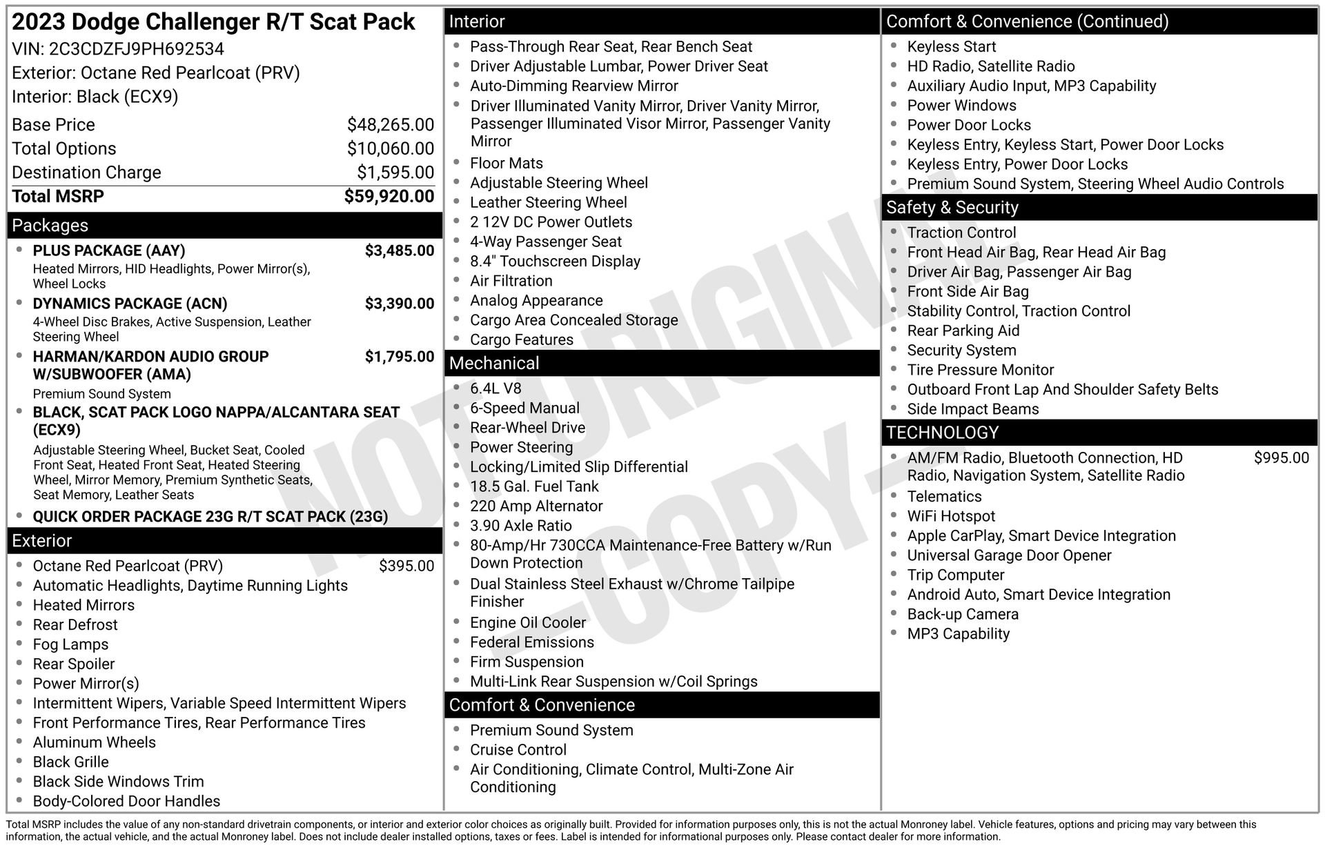 Used 2023 Dodge Challenger R/T Scat Pack w/ Plus Package image 5