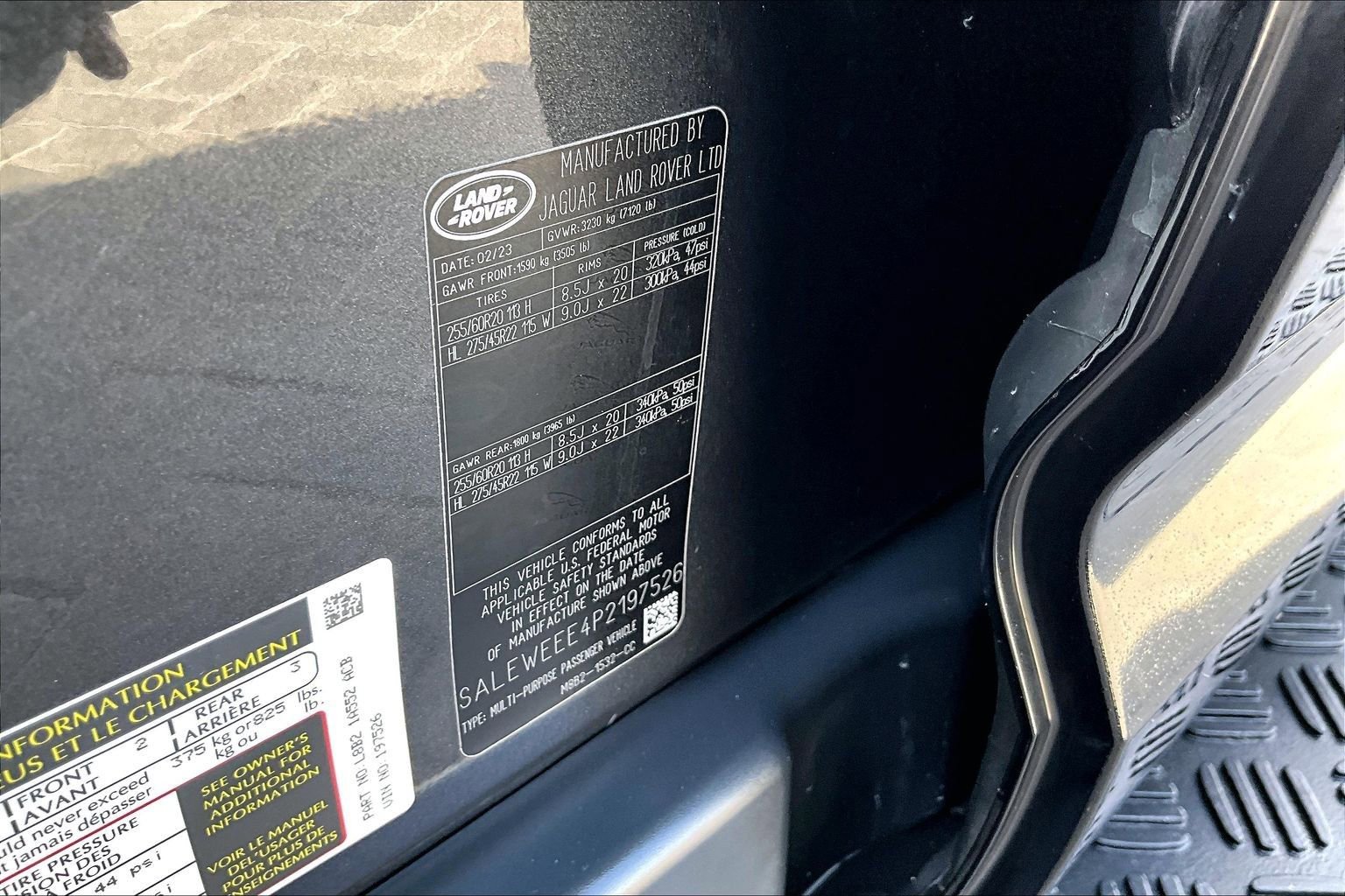 Certified 2023 Land Rover Defender 110 Carpathian Edition AWD/4WD image 36