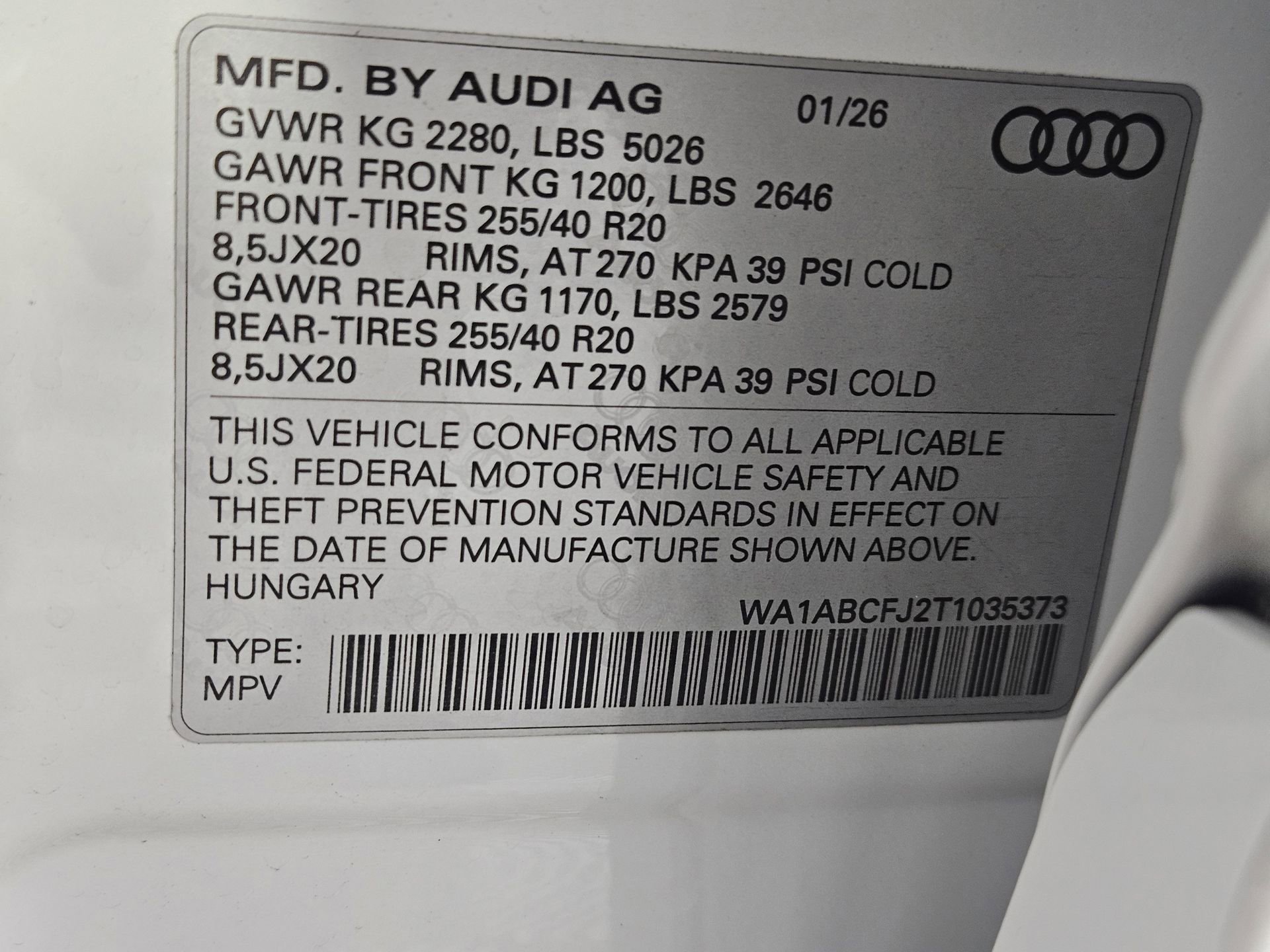 New 2026 Audi Q3 quattro 2.0T AWD/4WD image 42
