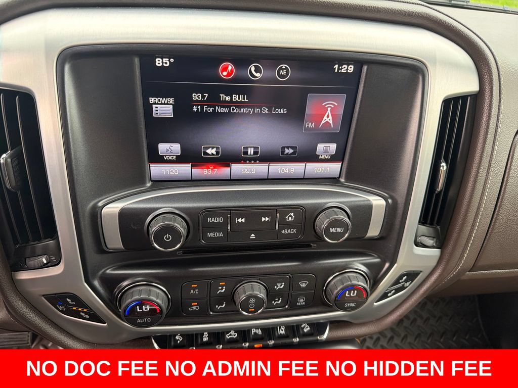 Used 2015 GMC Sierra 1500 SLT w/ SLT Crew Cab Value Package AWD/4WD image 20