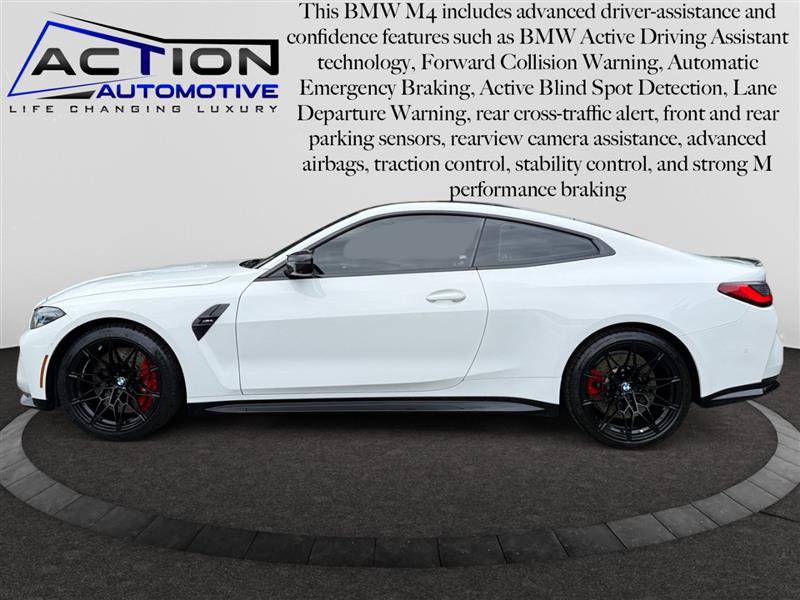 Used 2021 BMW M4 Coupe w/ M Carbon Exterior Package RWD image 5