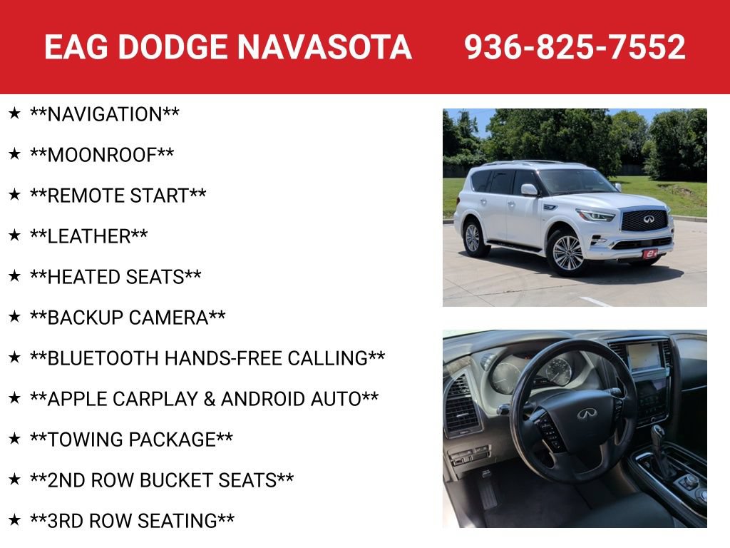 Used 2020 INFINITI QX80 Luxe RWD image 4
