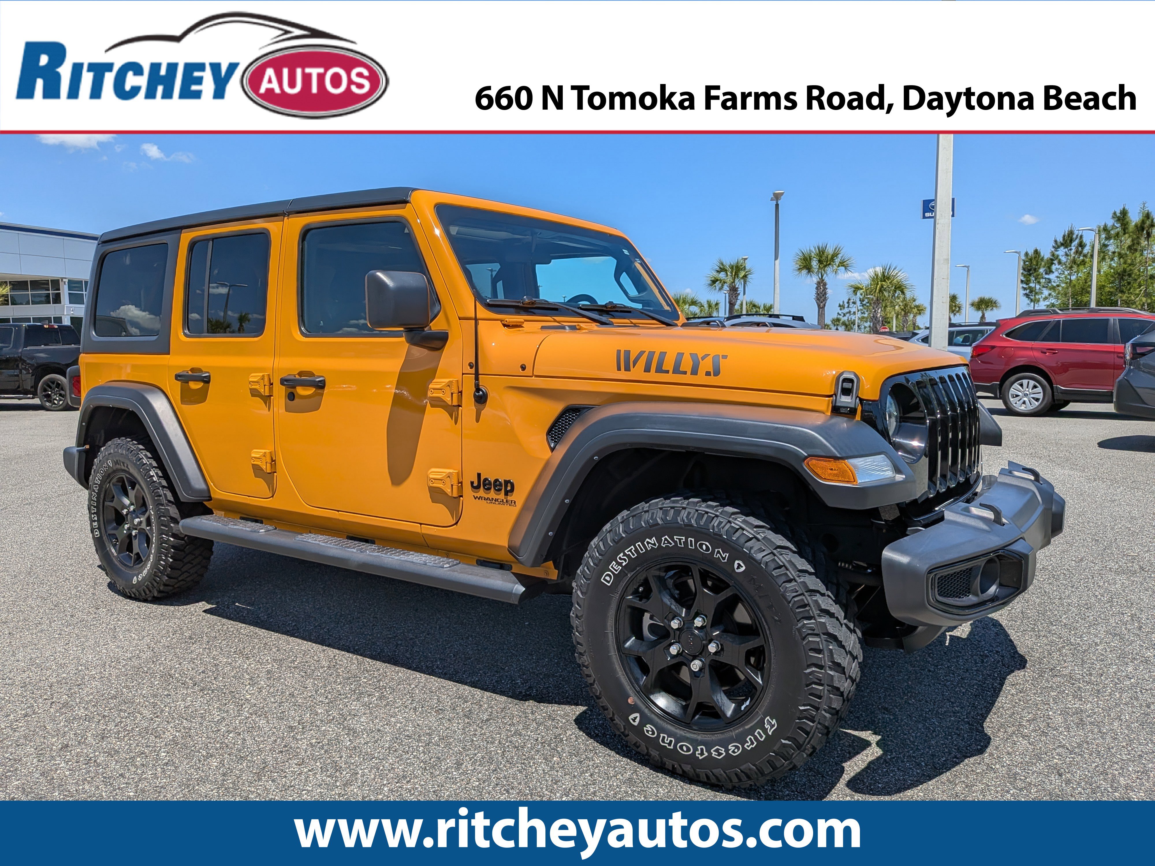 Used 2021 Jeep Wrangler Unlimited Sport AWD/4WD image 1