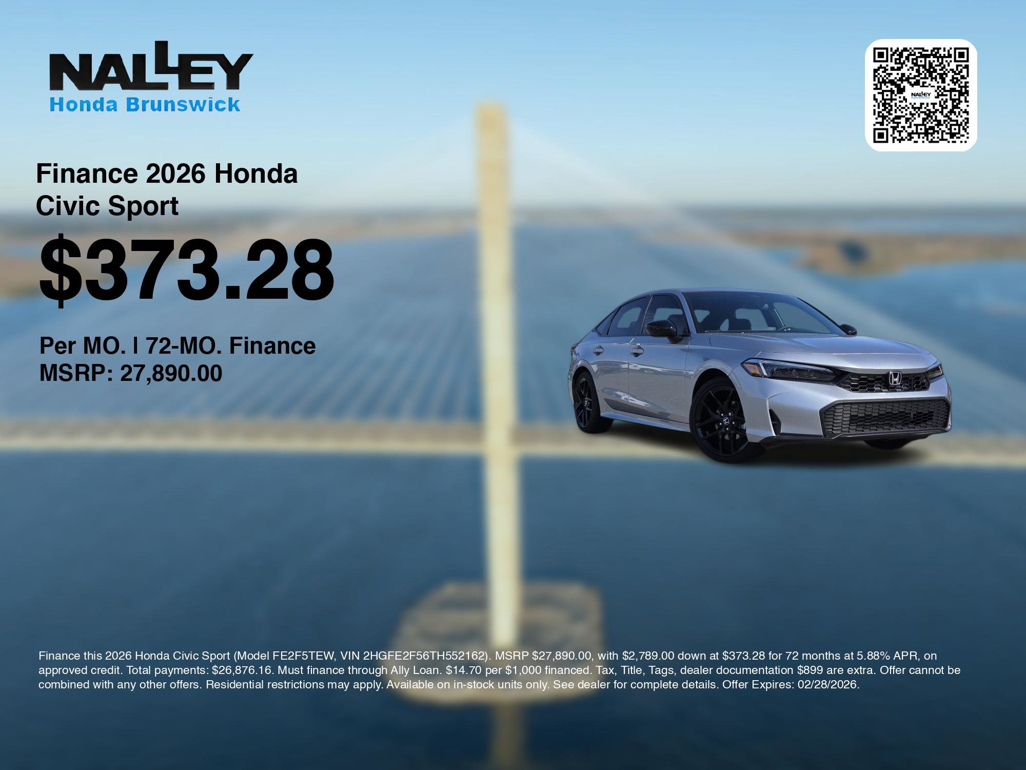 New 2026 Honda Civic Sport image 7