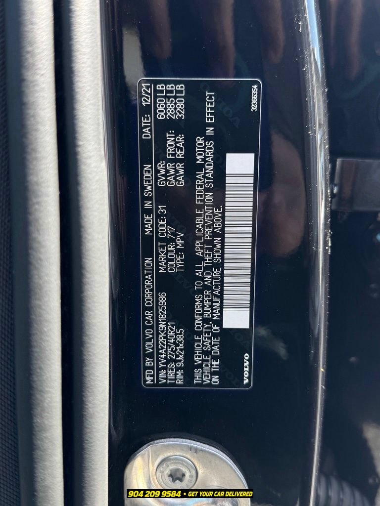Used 2022 Volvo XC90 T6 Momentum w/ Advanced Package AWD/4WD image 16