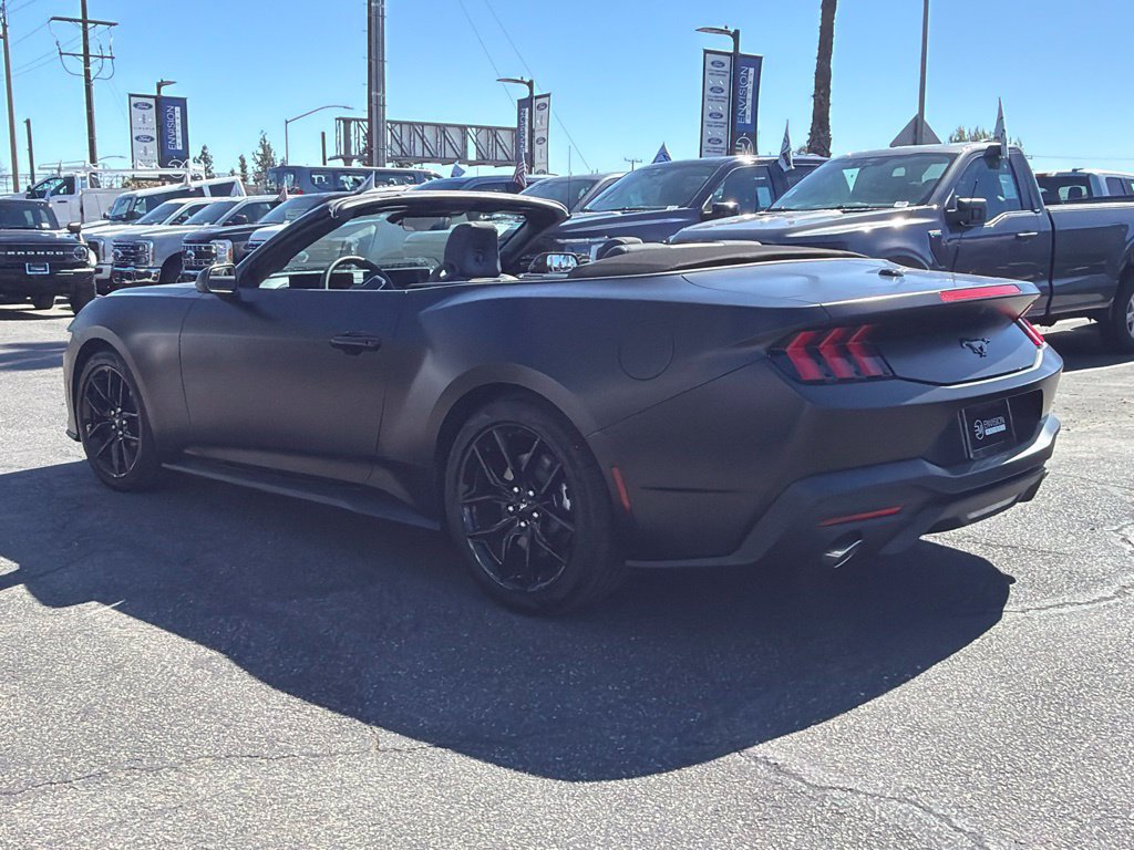 New 2026 Ford Mustang Convertible w/ Mustang Nite Pony Package RWD image 8