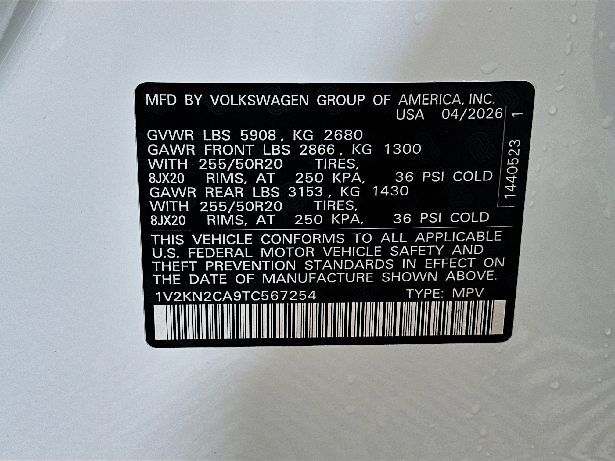 New 2026 Volkswagen Atlas SE AWD/4WD image 32