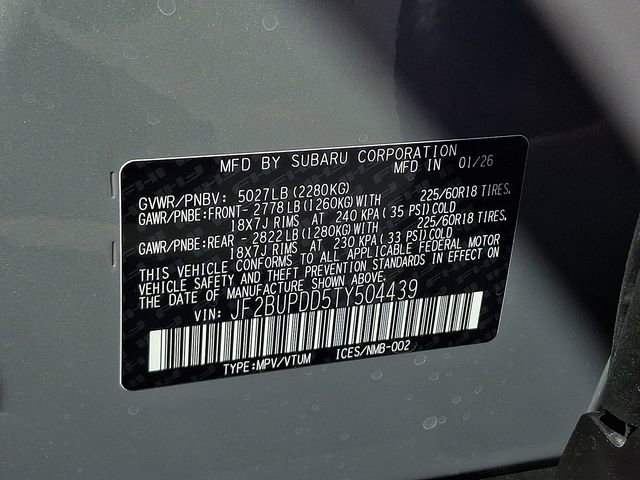 New 2026 Subaru Outback Limited image 11