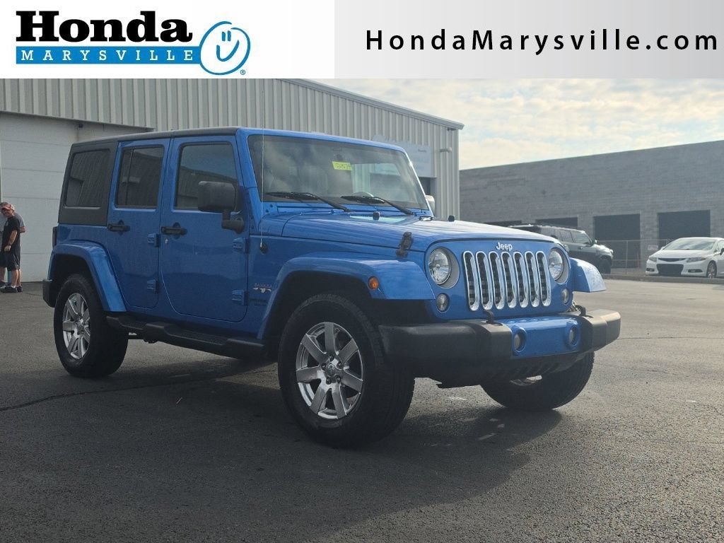 Used 2016 Jeep Wrangler Unlimited Sahara w/ Connectivity Group