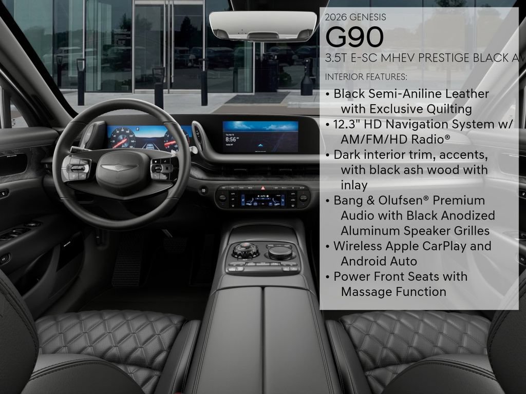 New 2026 Genesis G90 3.5T Prestige AWD/4WD image 17