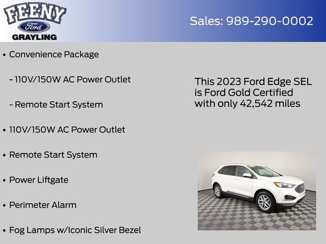 Certified 2023 Ford Edge SEL w/ Convenience Package image 13