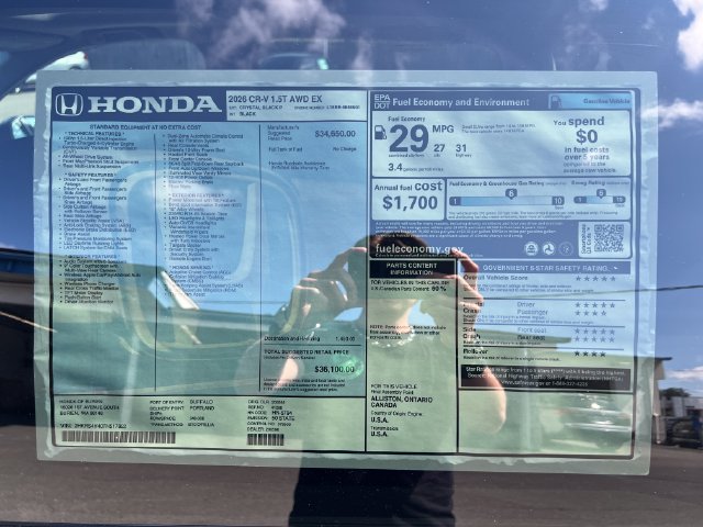 New 2026 Honda CR-V EX image 30