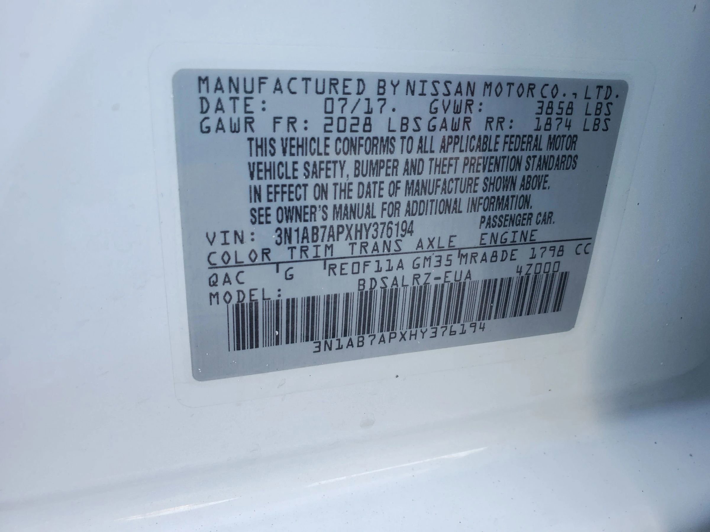 Used 2017 Nissan Sentra SR image 56