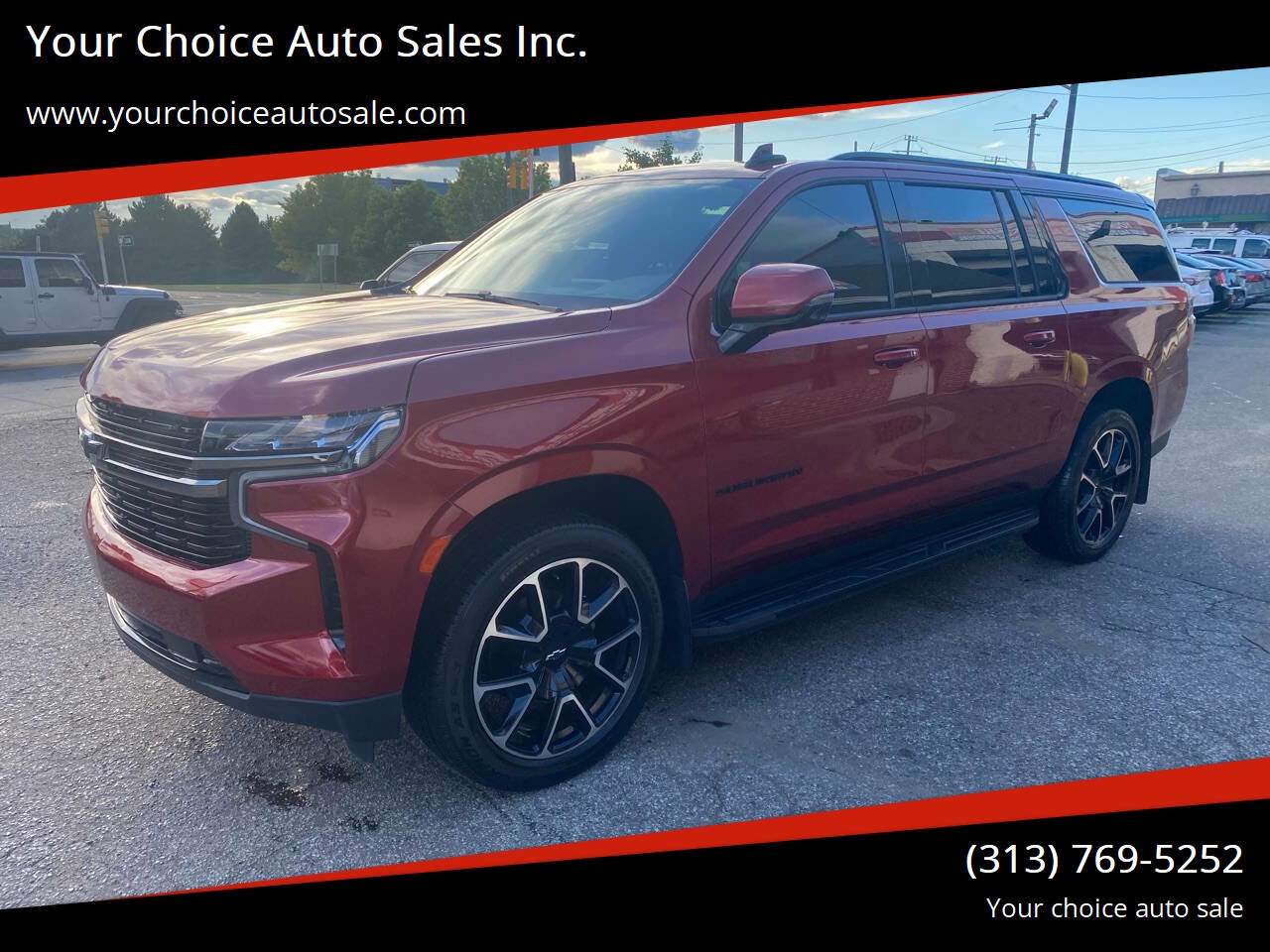 Used 2021 Chevrolet Suburban RST w/ Luxury Package