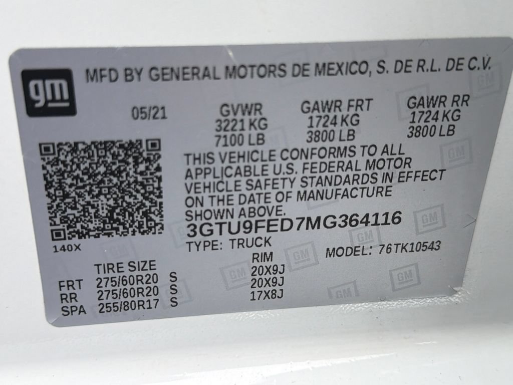 Certified 2021 GMC Sierra 1500 Denali w/ Driver Alert Package II AWD/4WD image 34