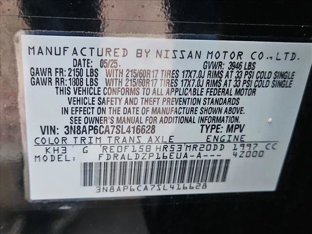 Certified 2025 Nissan Kicks SV FWD image 28