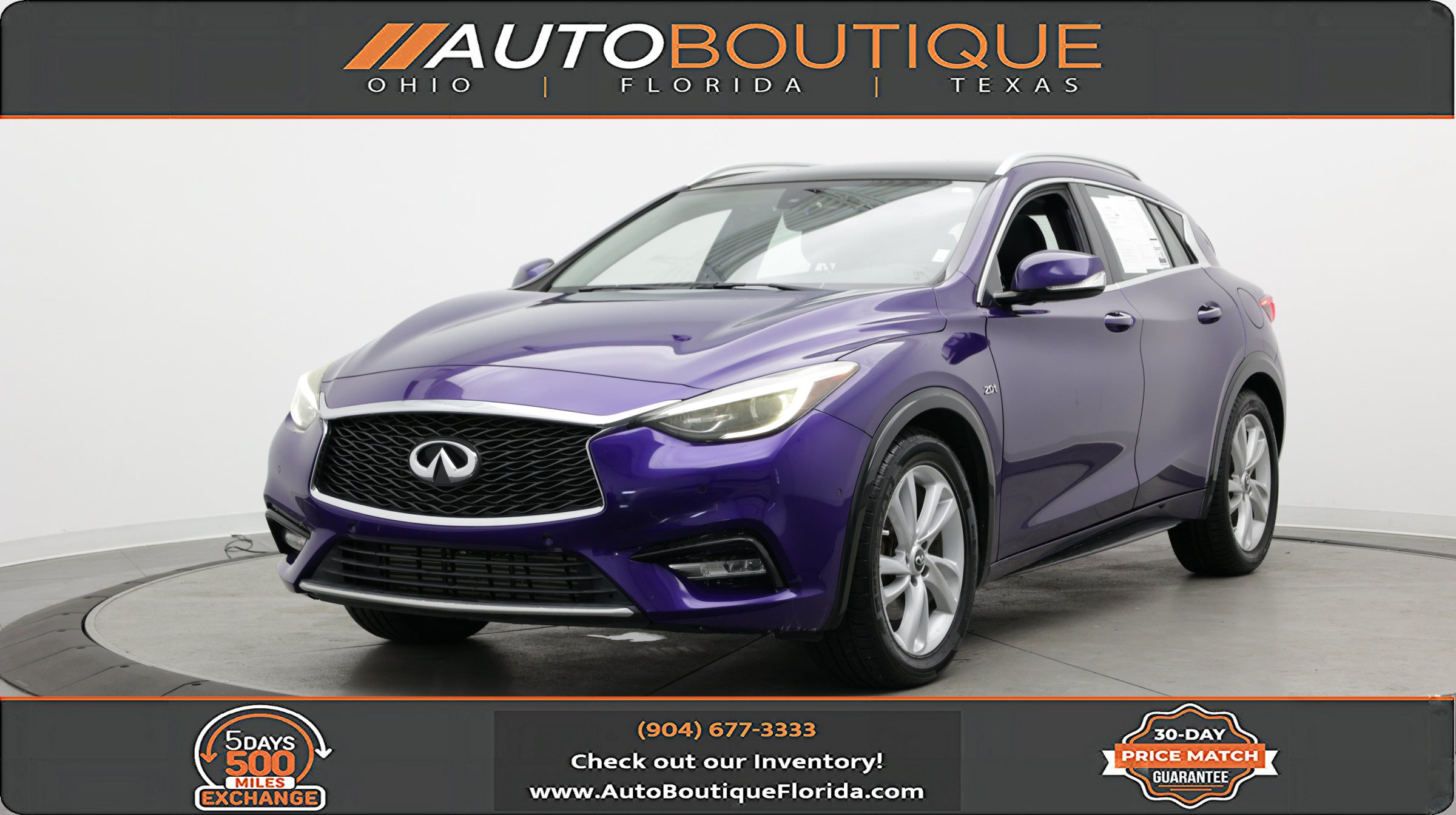 Used 2018 INFINITI QX30 Premium w/ Navigation Package