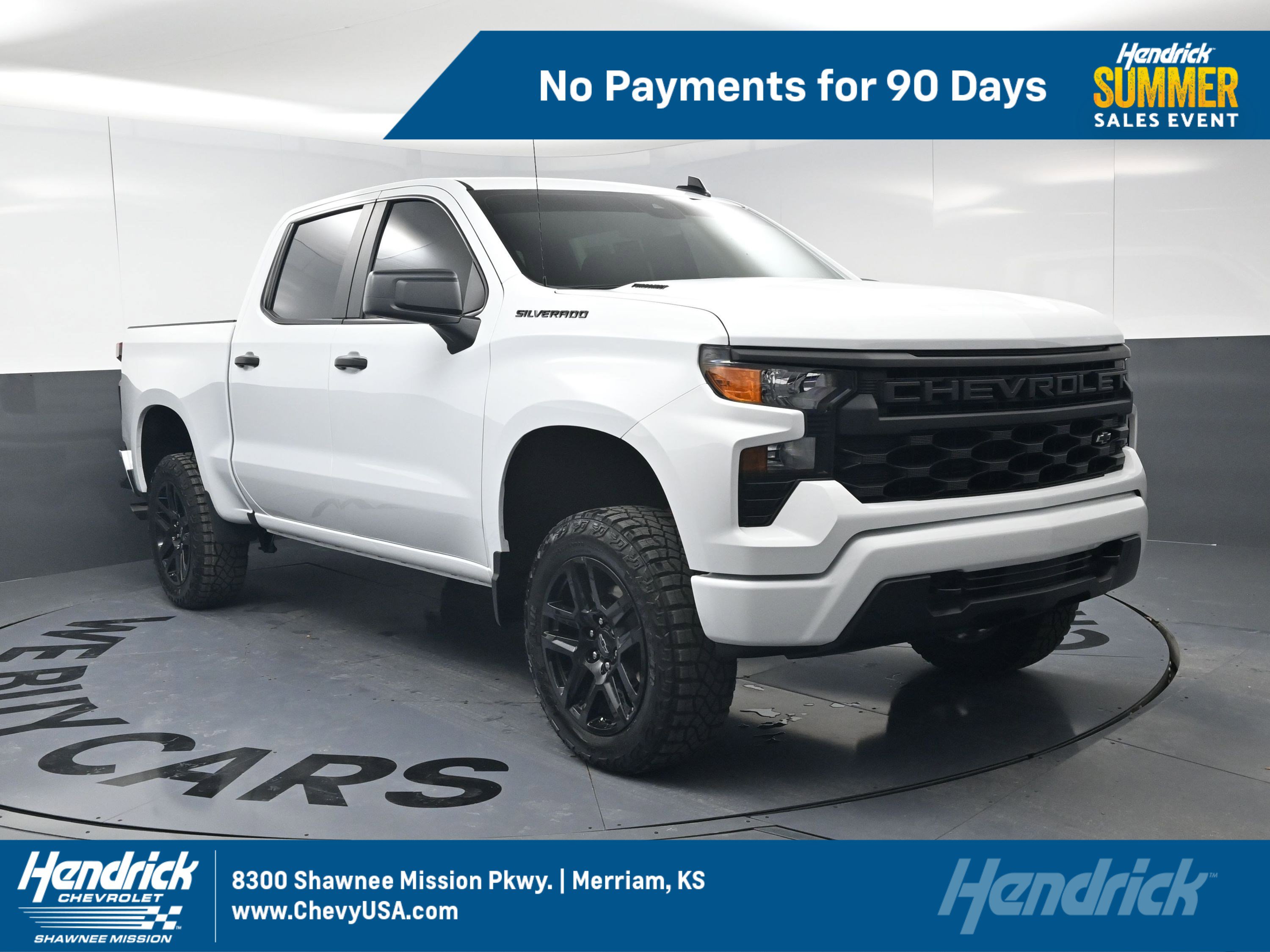 Used 2025 Chevrolet Silverado 1500 Custom w/ Turbomax Blackout Package