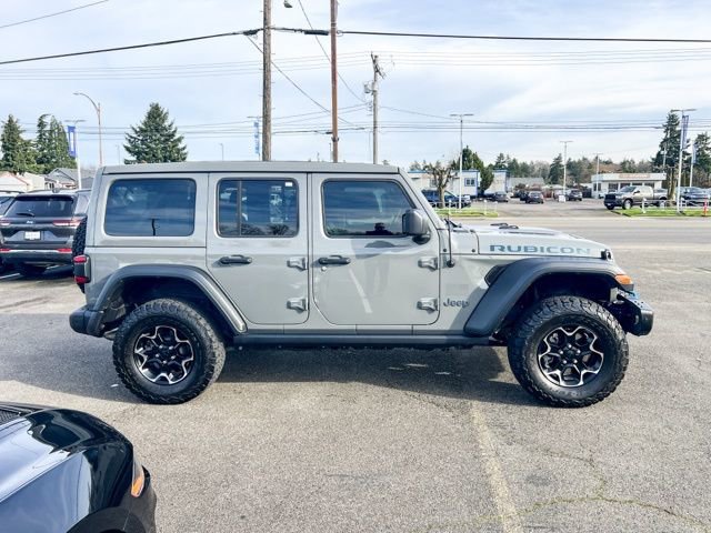 Used 2021 Jeep Wrangler Unlimited Rubicon 4xe w/ Steel Bumper Group image 7