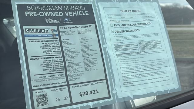 Used 2023 Hyundai Tucson SE image 28