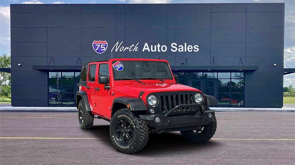 Used 2016 Jeep Wrangler Unlimited Sahara w/ Dual Top Group image 1